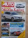 Auto Strassenverkehr 12/2017 Elektro Spezial, Kia Carens vs. Grand Scénic, Opel Crossland X, Micra,Octavia Kombi vs. BR205 T