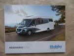 Hobby Reisemobile 2018 Optima De Luxe, Optima Premium, Siesta De Luxe, V60 GF T65GE T70F 175 HF