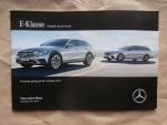 Mercedes Benz E-Klasse T-Modell +All-Terrain BR213 E200d E220d E350d 4Matic E200 E250 E43 AMG E43 E63 +S 10/2017