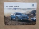VW Passat Alltrack Typ B8 November 2017 Prospekt