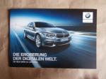 BMW 5er Limousine G30 520d 530e iPerformance Flyer Februar 2017 NEU