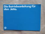 VW Jetta +GTi alle Modelle Betriebsanleitung 1982