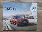 Skoda Rapid Typ NH 1.0l tsi 1.4tsi 1.4tdi 1.6tdi Prospekt August 2017