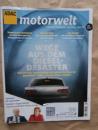 ADAC motorwelt 9/2017 IAA, Angela Merkel +Martin Schulz im Interview zur Dieselproblematik,