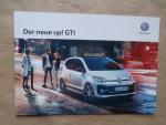 VW up! GTI Prospekt Dezember 2017 NEU