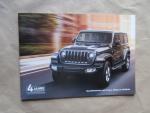 Jeep Wrangler Typ JL Spezifikationen & Preise 8/2018 Sport Sahara Rubicon +Unlimited 2.0T-GDI 2.2CRDi