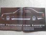 Mercedes Benz Sportline A3 Format Katalog W124 Januar 1991 Rarität