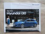 Hyundai i30 Prospekt Januar 2017 NEU