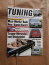 Tuning 10/1986 Max Moritz Audi 200 quattro (Typ 44), Duchatelet Mercedes,XJ6 Cabriolet + Poster