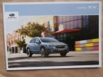 Subaru XV 1.6i 2.0i Prospekt 9/2017 +Preisliste 12/2017