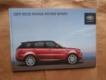 Range Rover Sport Buch 2013 Vorstellung