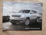 Chrysler Grand Cherokee WK2 Laredo Limited Trailhawk Overland Summit SRT Preisliste Juli 2017
