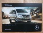 Mercedes Benz V-Klasse 200d 220d 250d +Edition September 2015 NEU