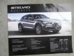 Alfa Romeo Stelvio Business Executive 2.0Turbo 16V 147kw 206kw 2.2 Diesel 132kw 154kw Prospektblatt