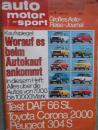 auto motor & sport 5/1973 Daf 66SL,Toyota Corona 2000,Peugeot 304S,