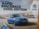 Skoda Rapid Spaceback (Typ NH) Cool Edition Prospekt September 2017