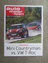 auto motor und sport 24/2018 Mini Countryman vs. VW T-Roc