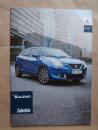 Suzuki Baleno Zubehör Prospekt +Preisliste April 2016