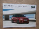 Land Rover Range Rover Sport Spezifikationen und Preise Februar 2018