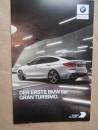 BMW 630i 640i 630d 640d +xDrive Gran Turismo G32 9/2017 Flyer Katalog