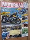 Motorrad 4/2006 Honda CBF 1000,Yamaha FZ1,Vergleichstest: GSR600 vs. Yamaha MT-03 vs. Kawasaki ER-6N,KTM 990 Adventure ABS