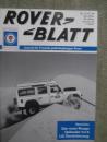 Rover Blatt Nr.11/12 1994 Defender 6x6,LR Llama,Interview mit Bernd Pischetsrieder,