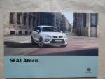 Seat Ateca +FR +Farben/Polster Katalog Oktober 2018