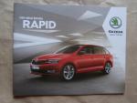 Skoda Rapid (Typ NH) Benziner Diesel Prospekt Mai 2017