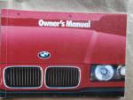 Owner"s Manual 318i-318iS-325i-325iS Sedan E36 1992