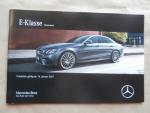 Mercedes Benz E-Klasse Limousine BR213  E200d-E350d,E200-E400 4Matic,E43 AMG E63 +S,E350e,E43AMG,E63 +S AMG,