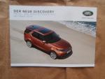 Land Rover Discovery S SE HSE Luxury First Edition Preisliste Oktober 2016 NEU