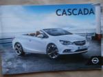 Opel Cascada +Edition +Innovation +Ultimate Prospekt 11/2017 +Preisliste