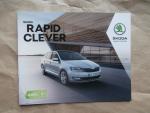 Skoda Rapid Clever 1.0L TSI 1.4L TSI 1.4LTDI 1.6L TDI Katalog November 2017