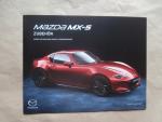 Mazda MX-5 (Typ ND) Zubehör Prospekt April 2018