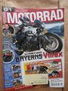 Motorrad 1/2009 BMW K 1300R,Fireblade und CBR 600RR mit ABS,Ducati Monster 1100,Moto Guzzi 1200 Sport 4V,