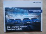 Hyundai i10 i20 i30 +Tuicson Passion Sondermodelle Prospekt 3/2018