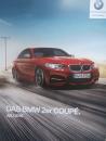 BMW 218i 220i 230i 218d 220d +xDrive 225d F22 Coupé +M240i 7/2018 +Preisliste NEU