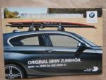 BMW Original Zubehör 1er F20 F21 F22 F23 2er F45 F46 X1 Prospekt Juli 2017