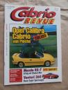 Cabrio Revue 11-12/1992 Piecha Opel Cabrio, Mazda RX-7,Venturi 260 Cabriolet,Pagoden SL,Triumph Spitfire,Concept Cars,