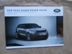 Land Rover Range Rover Velar Preis-& Ausstattungsliste März 2017