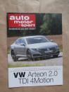 auto motor & sport 19/2017 VW Arteon 2.0 TDI 4Motion vs. BMW 430d Gran Coupé xDrive