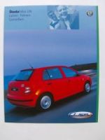 Skoda Fabia Life Prospekt 11/2001 NEU
