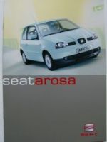 Seat Arosa Prospekt 10/2000 NEU