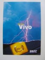 Seat Ibiza Vivo 1,4MPI Prospektblatt 10/1996 NEU
