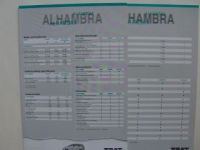 Seat Alhambra Preisliste 5/1997 +Technische Daten 1/1998 Prospek