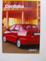Seat Cordoba Prospekt 12/1997 NEU