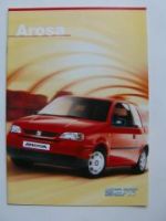 Seat Arosa Prospekt 4/1998 NEU