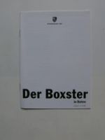 Porsche Boxster 986 Preisliste 1.8.1998 NEU