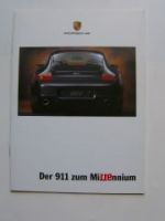 Porsche 911 Millennium Sonderprospekt (996) NEU Rarität