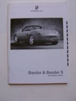 Porsche Boxster +S Preisliste (986) August 1999 NEU